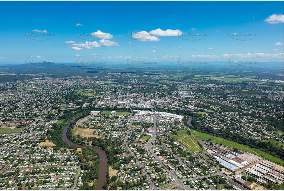 Aerial Photo North Ipswich QLD Aerial Photography