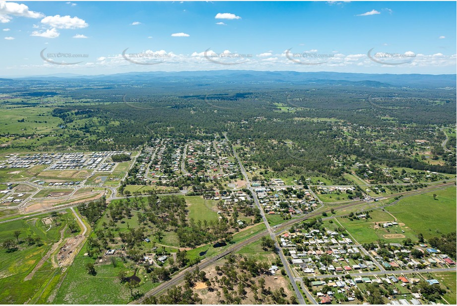 Aerial Photo Walloon QLD Aerial Photography