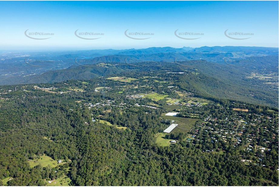High Altitude Aerial Photo Tamborine Mountain QLD Aerial Photography