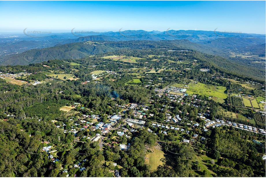 High Altitude Aerial Photo Tamborine Mountain QLD Aerial Photography