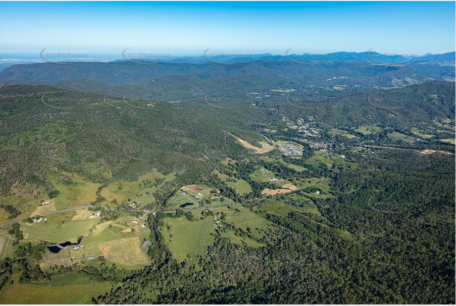 High Altitude Aerial Photo Canungra QLD Aerial Photography