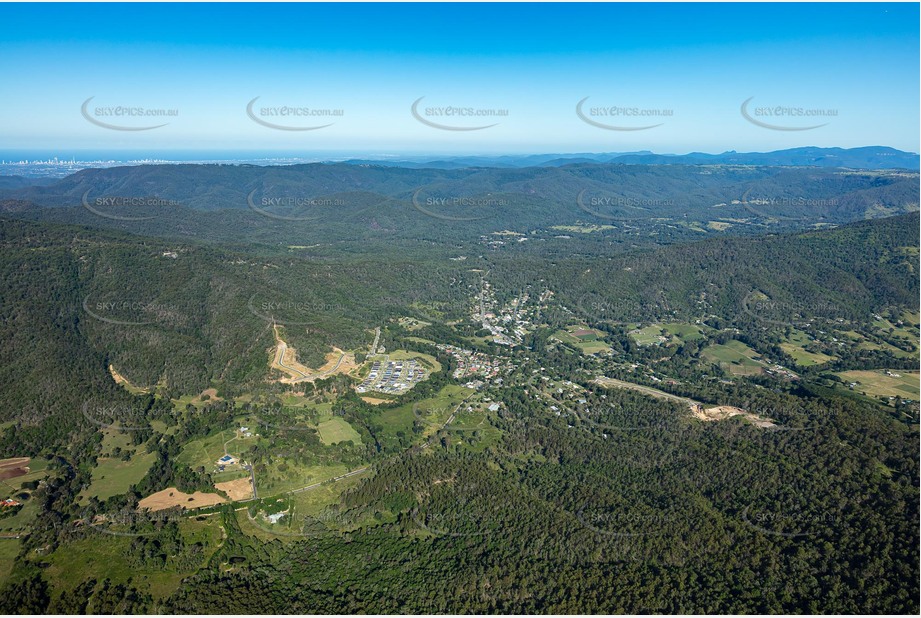 High Altitude Aerial Photo Canungra QLD Aerial Photography