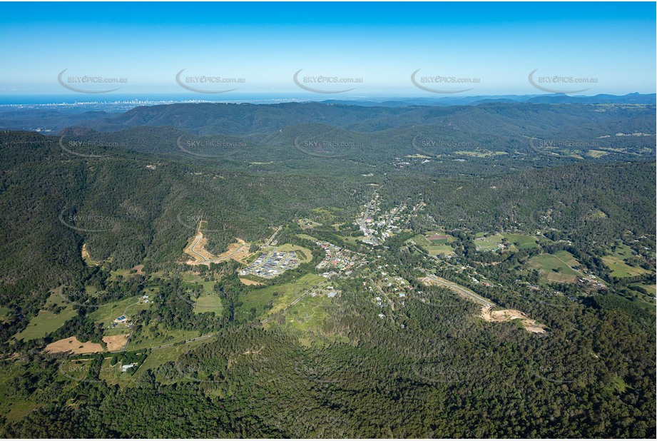 High Altitude Aerial Photo Canungra QLD Aerial Photography