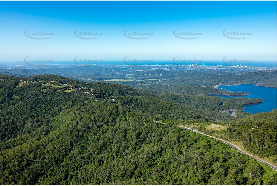 Aerial Photo Lower Beechmont QLD Aerial Photography