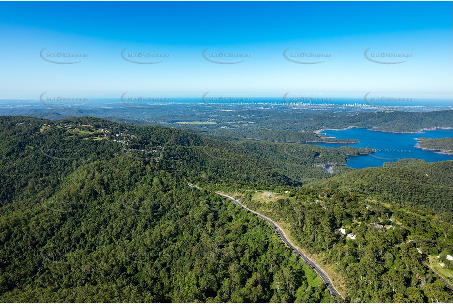 Aerial Photo Lower Beechmont QLD Aerial Photography