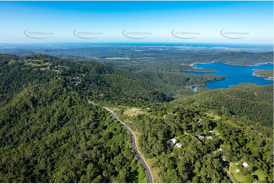 Aerial Photo Lower Beechmont QLD Aerial Photography