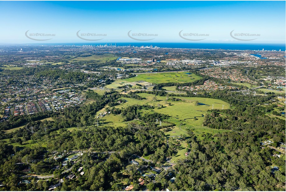 Aerial Photo Mudgeeraba QLD Aerial Photography