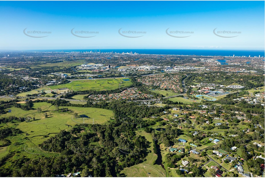 Aerial Photo Mudgeeraba QLD Aerial Photography