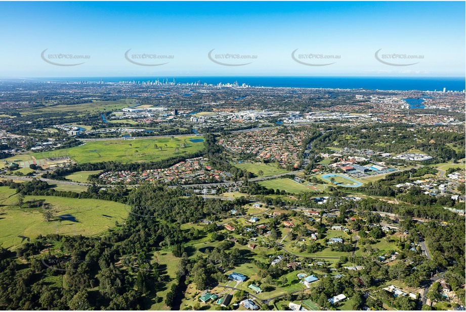 Aerial Photo Mudgeeraba QLD Aerial Photography