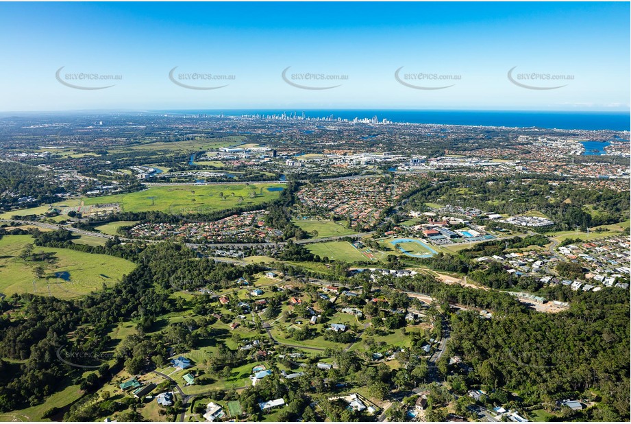 Aerial Photo Mudgeeraba QLD Aerial Photography