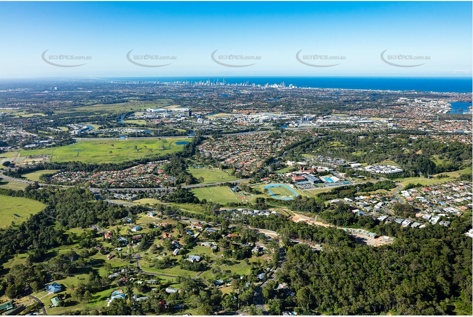 Aerial Photo Mudgeeraba QLD Aerial Photography