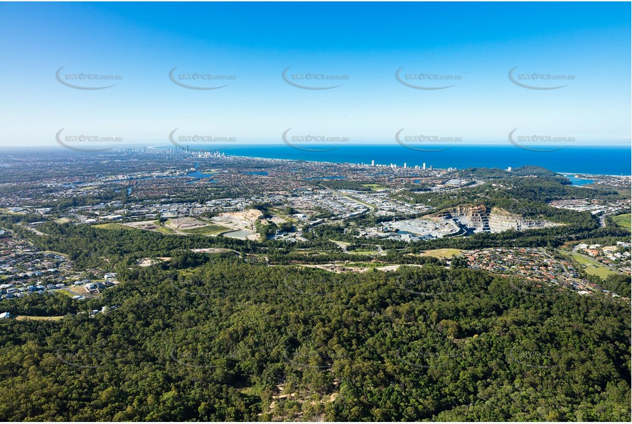 Aerial Photo Tallebudgera Valley QLD Aerial Photography