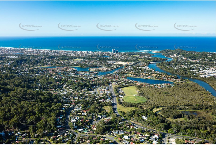 Aerial Photo Currumbin Waters QLD Aerial Photography