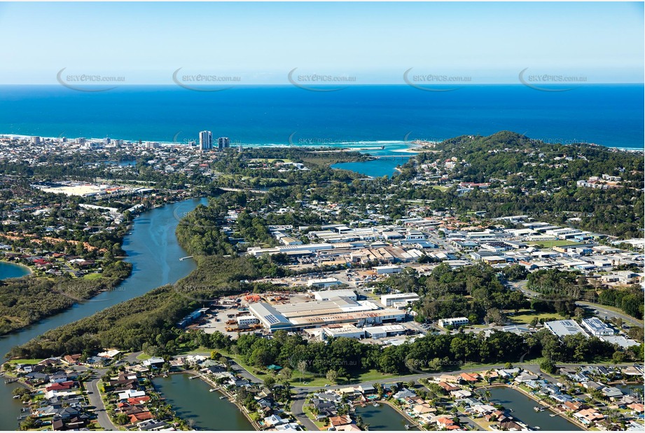 Aerial Photo Currumbin Waters QLD Aerial Photography