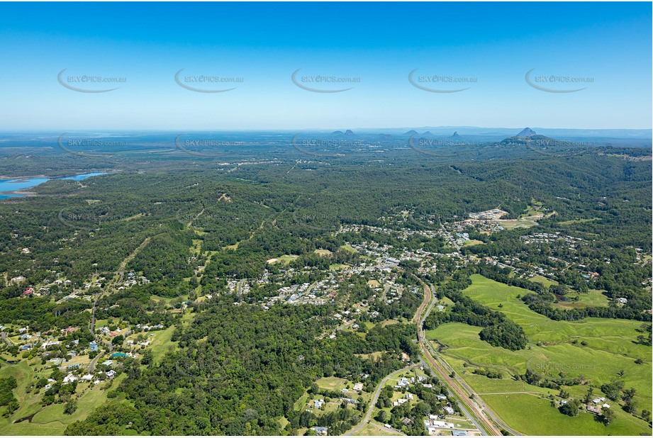 Aerial Photo Mooloolah Valley Aerial Photography