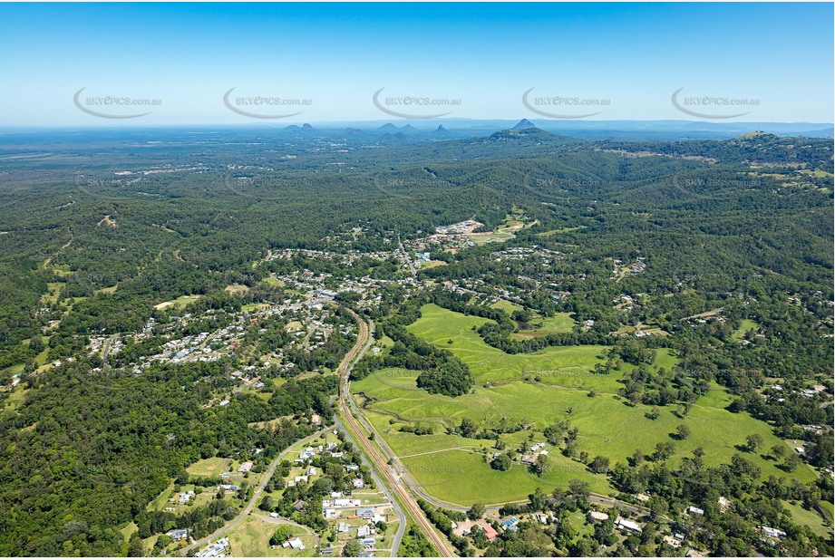 Aerial Photo Mooloolah Valley Aerial Photography