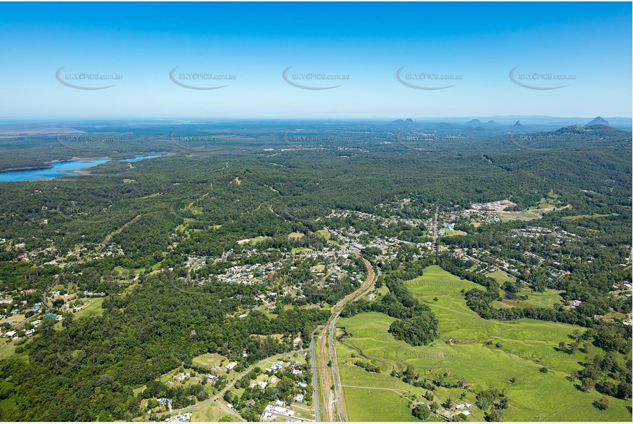 Aerial Photo Mooloolah Valley Aerial Photography