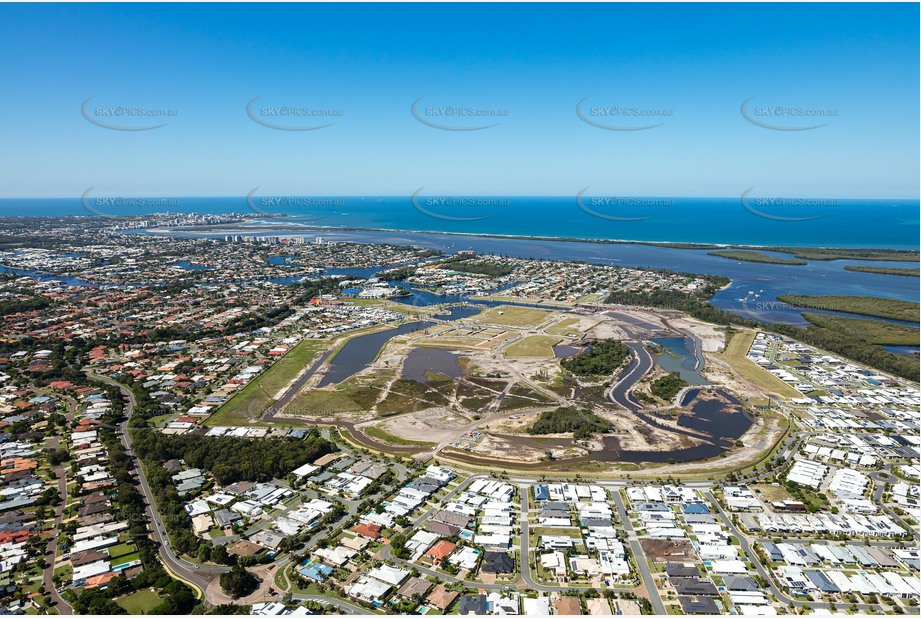 Aerial Photo Pelican Waters QLD Aerial Photography