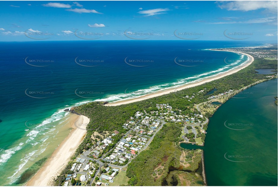 Aerial Photo Fingal Head NSW Aerial Photography