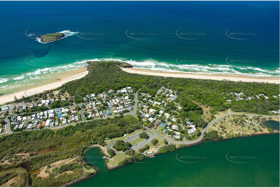 Aerial Photo Fingal Head NSW Aerial Photography