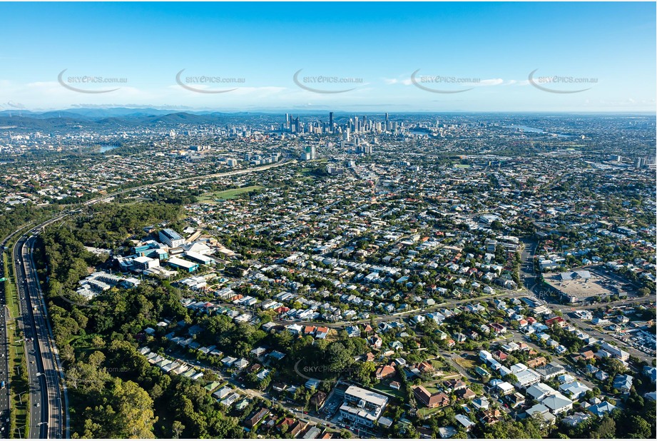 Aerial Photo Greenslopes QLD Aerial Photography