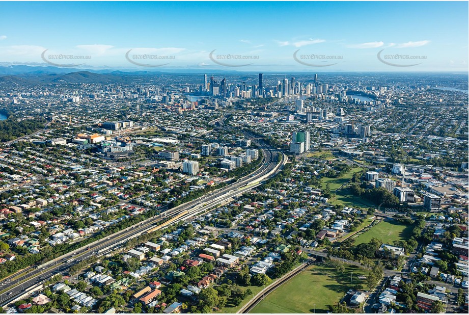 Aerial Photo Greenslopes QLD Aerial Photography