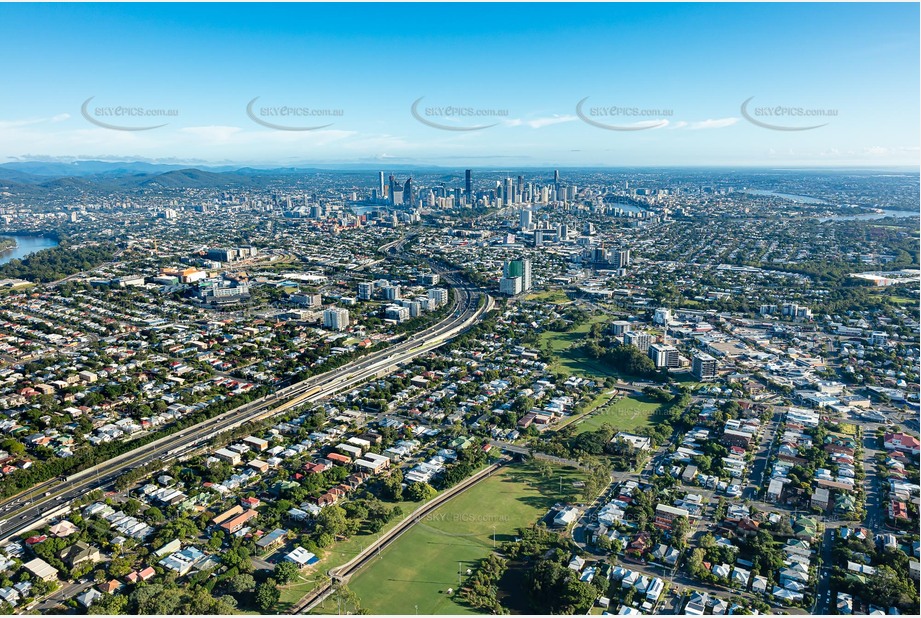 Aerial Photo Greenslopes QLD Aerial Photography