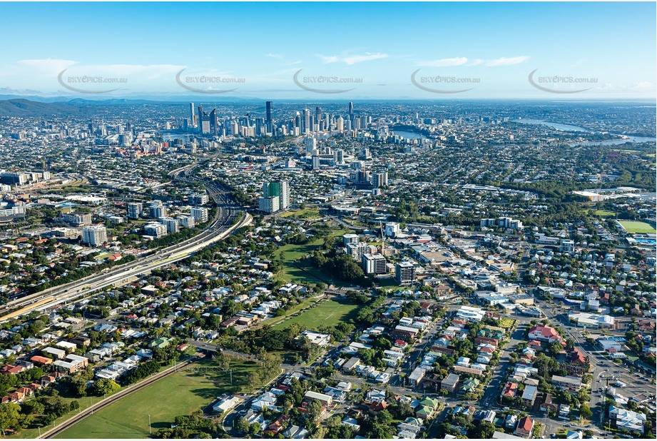 Aerial Photo Greenslopes QLD Aerial Photography