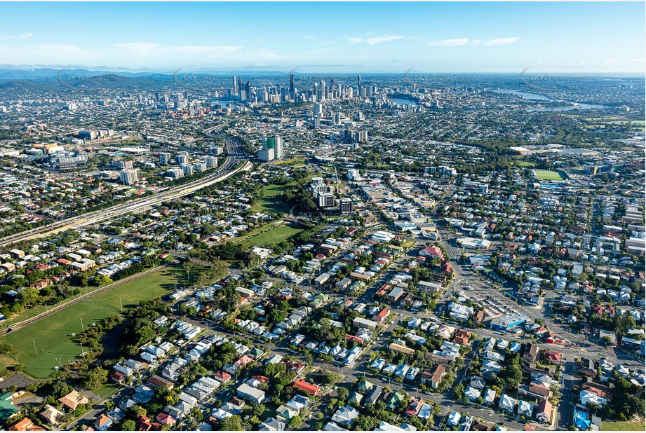 Aerial Photo Greenslopes QLD Aerial Photography
