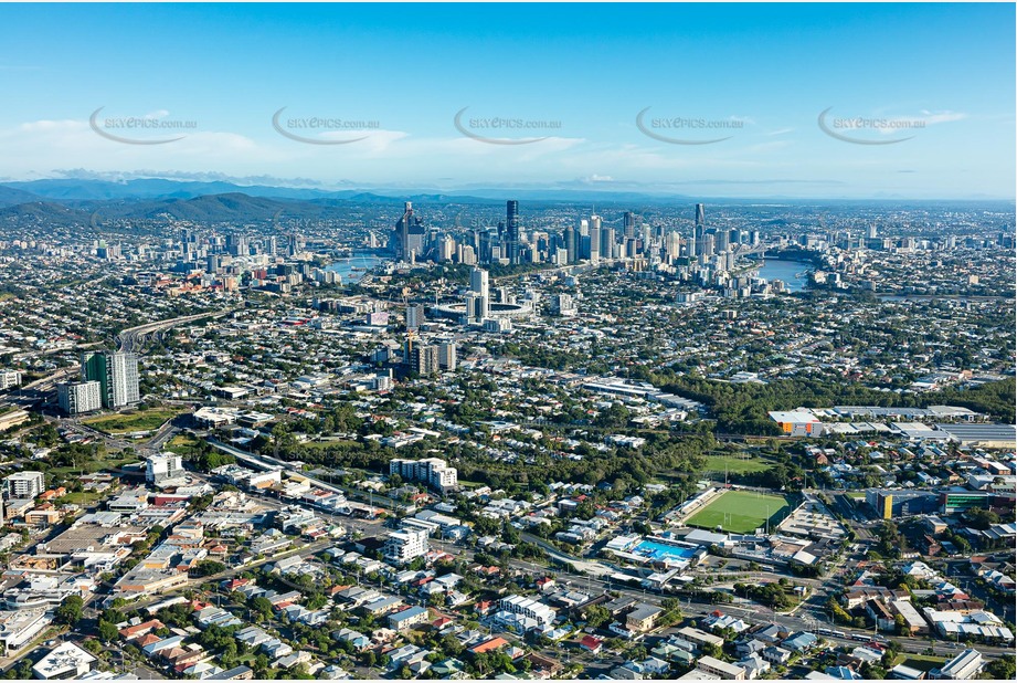 Aerial Photo Greenslopes QLD Aerial Photography
