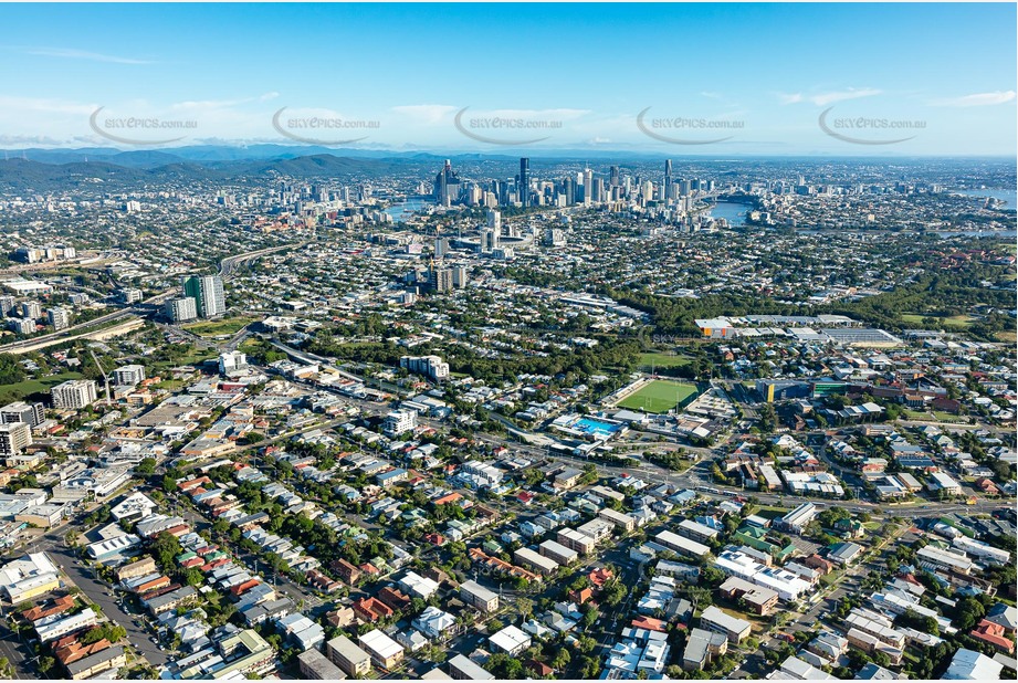 Aerial Photo Greenslopes QLD Aerial Photography