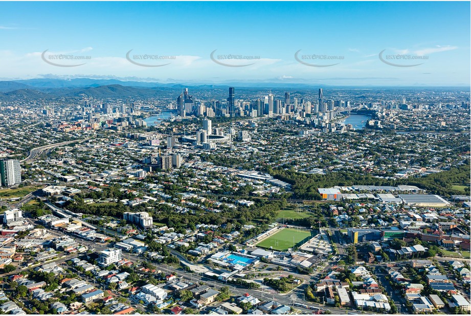 Aerial Photo Greenslopes QLD Aerial Photography
