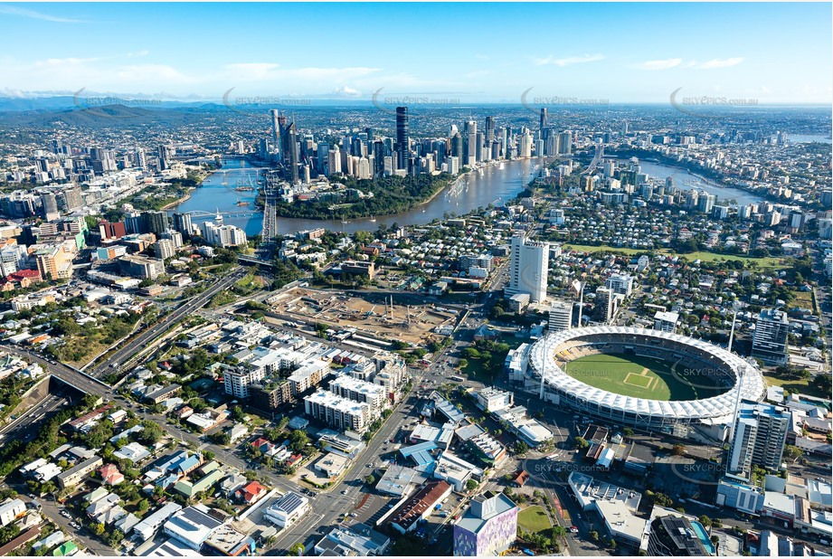 Aerial Photo Woolloongabba QLD Aerial Photography