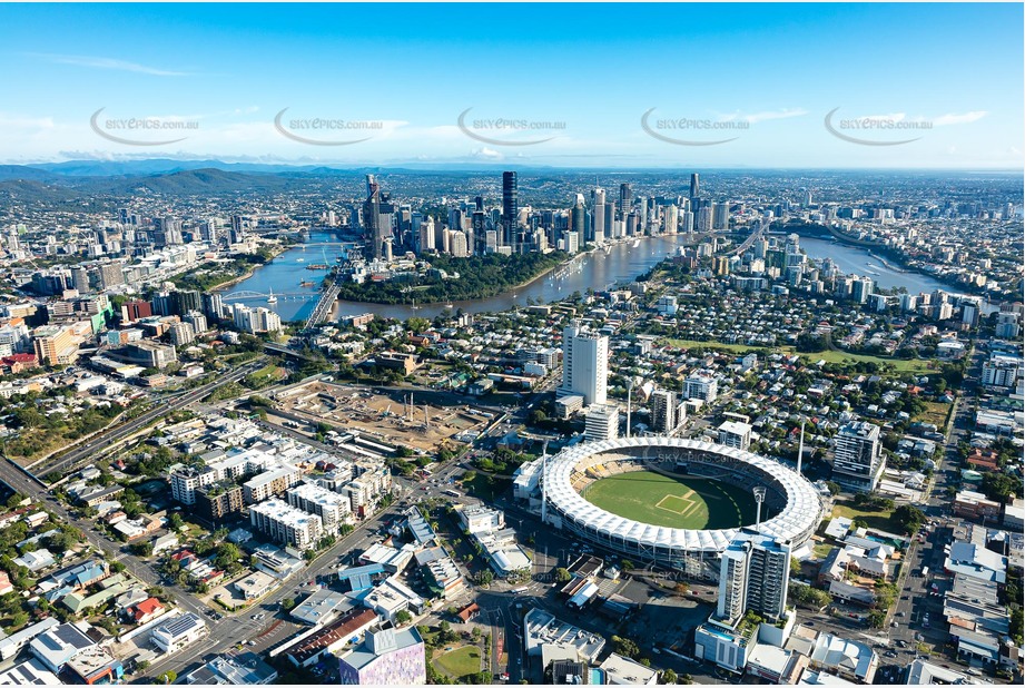 Aerial Photo Woolloongabba QLD Aerial Photography