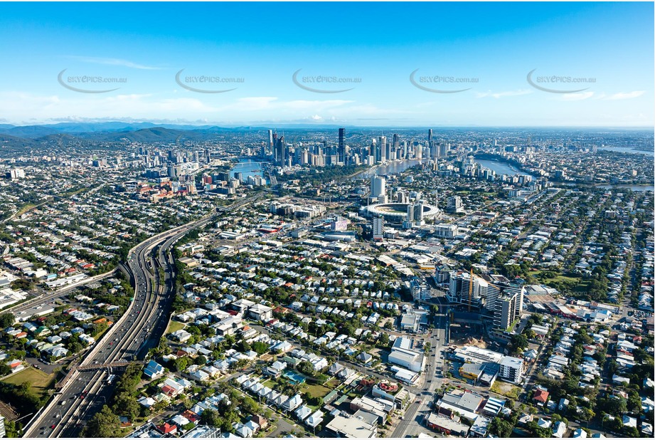 Aerial Photo Woolloongabba QLD Aerial Photography