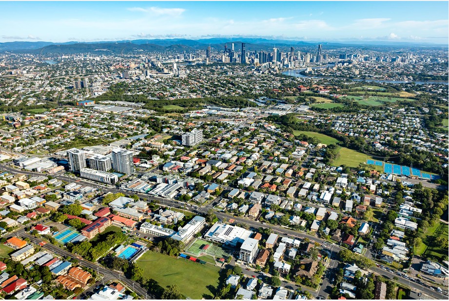 Aerial Photo Coorparoo QLD Aerial Photography