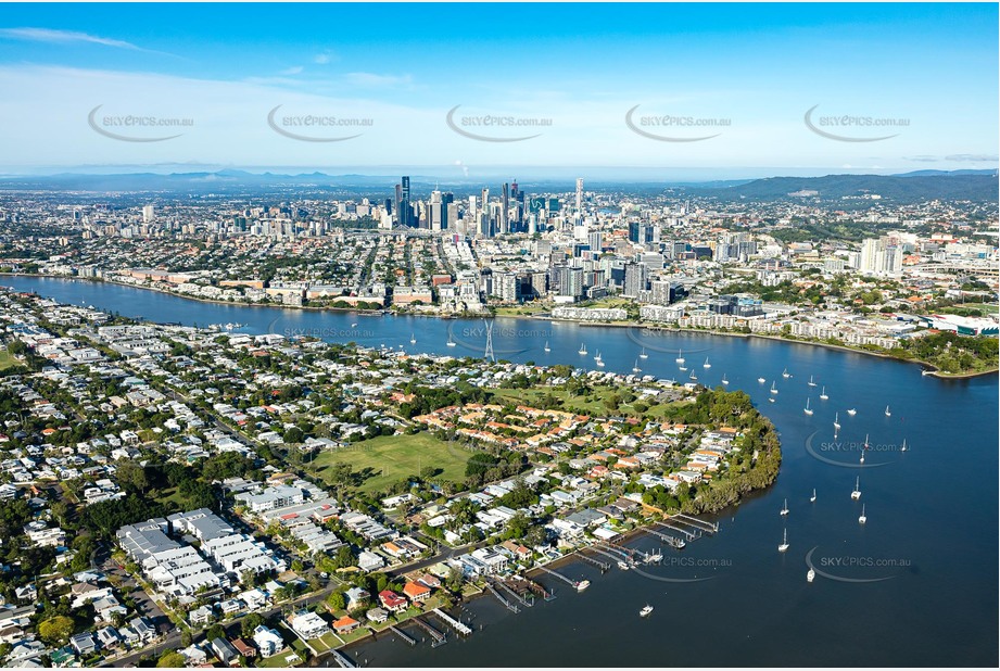 Aerial Photo Bulimba QLD Aerial Photography