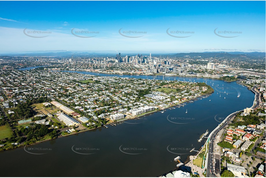 Aerial Photo Bulimba QLD Aerial Photography