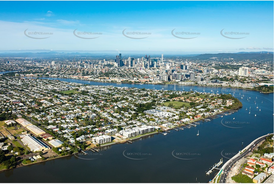 Aerial Photo Bulimba QLD Aerial Photography