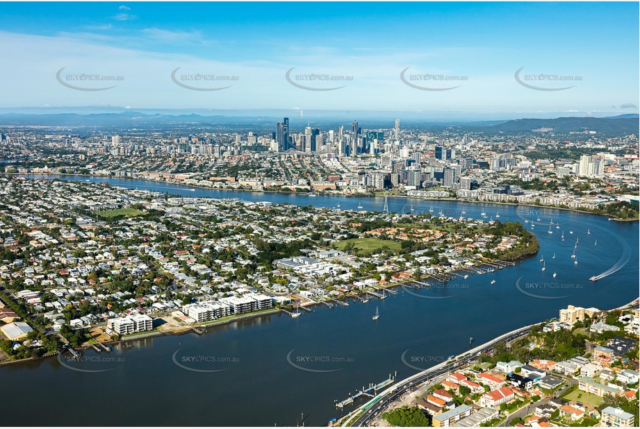 Aerial Photo Bulimba QLD Aerial Photography