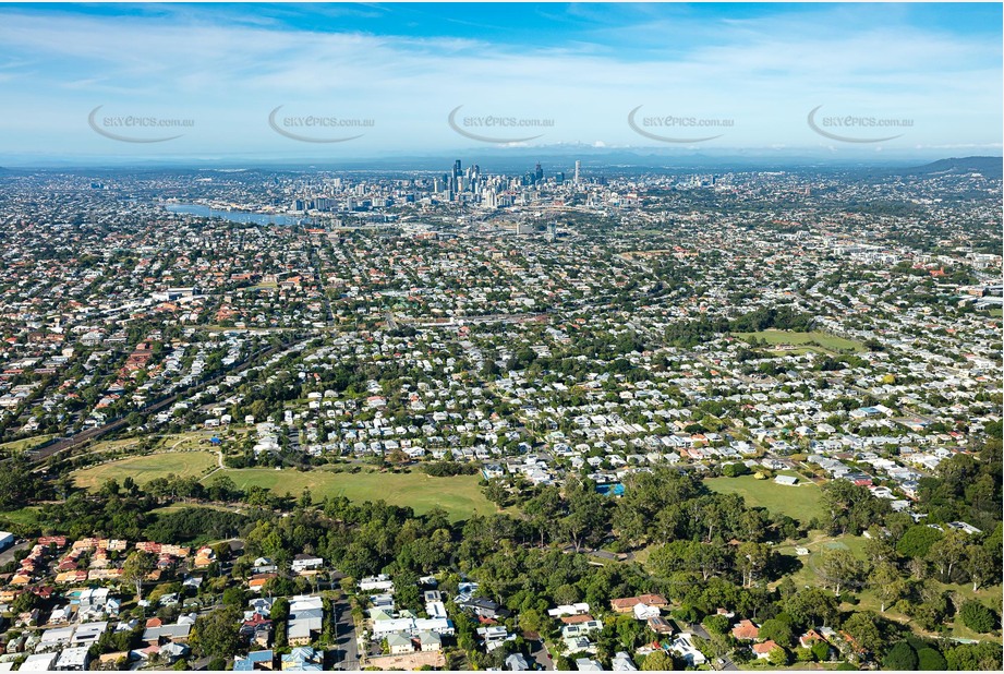 Aerial Photo Wooloowin QLD Aerial Photography