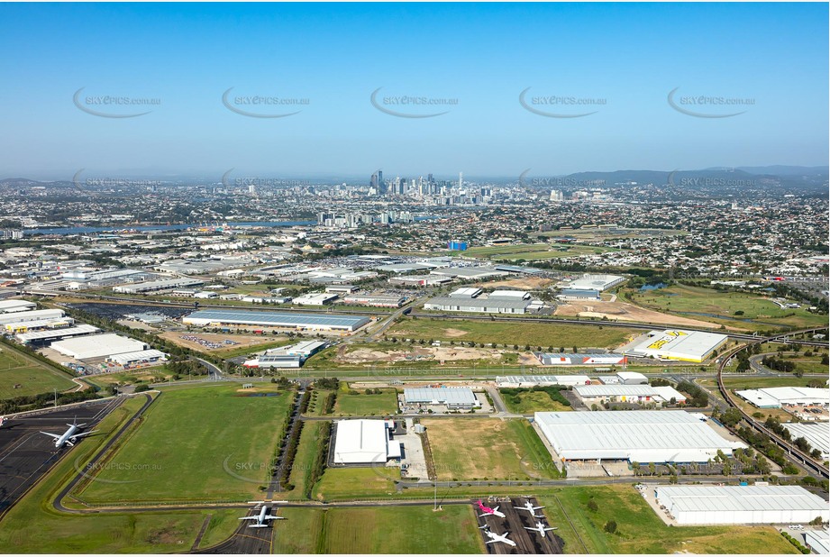 Aerial Photo Brisbane Airport QLD Aerial Photography