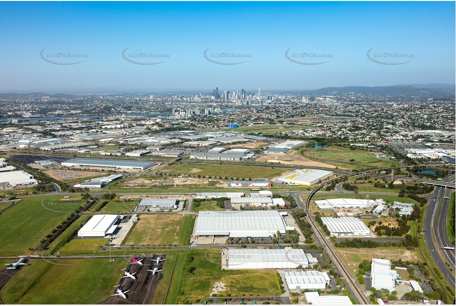 Aerial Photo Brisbane Airport QLD Aerial Photography