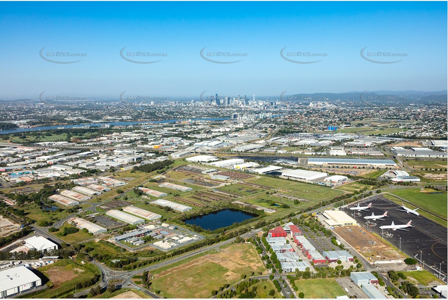 Aerial Photo Brisbane Airport QLD Aerial Photography