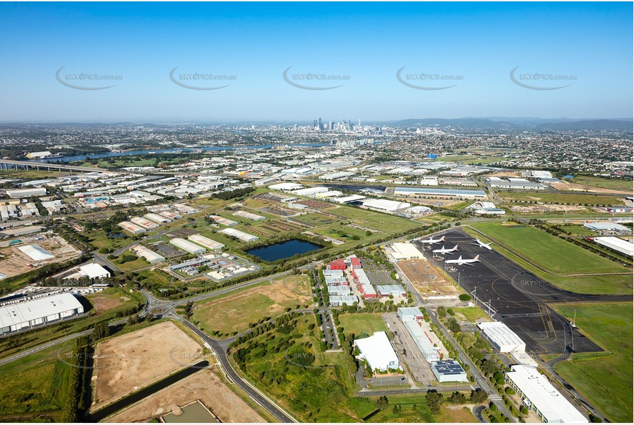 Aerial Photo Brisbane Airport QLD Aerial Photography