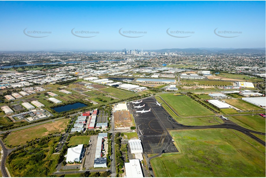 Aerial Photo Brisbane Airport QLD Aerial Photography