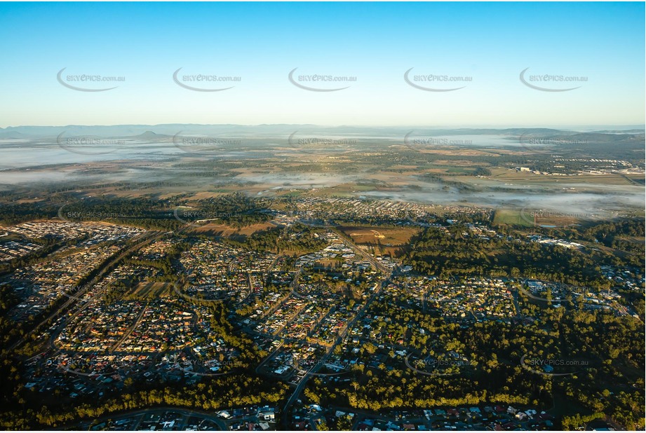 Sunrise Aerial Photo Yamanto QLD Aerial Photography