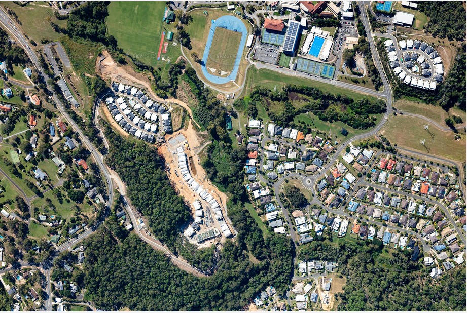 High Altitude Aerial Photo Mudgeeraba QLD Aerial Photography