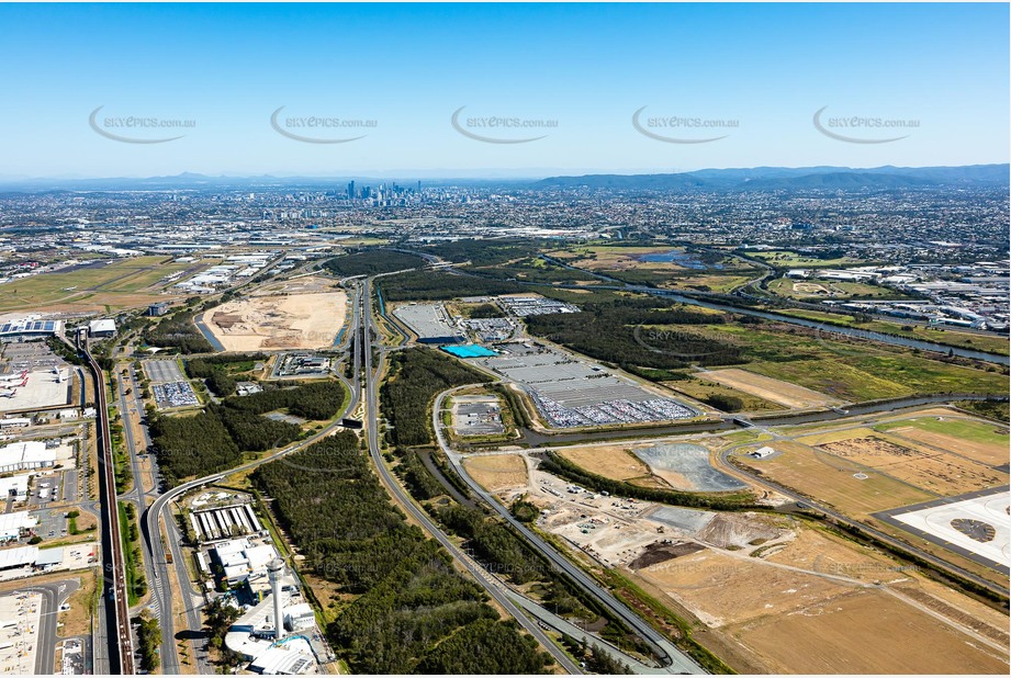 Aerial Photo Brisbane Airport QLD Aerial Photography