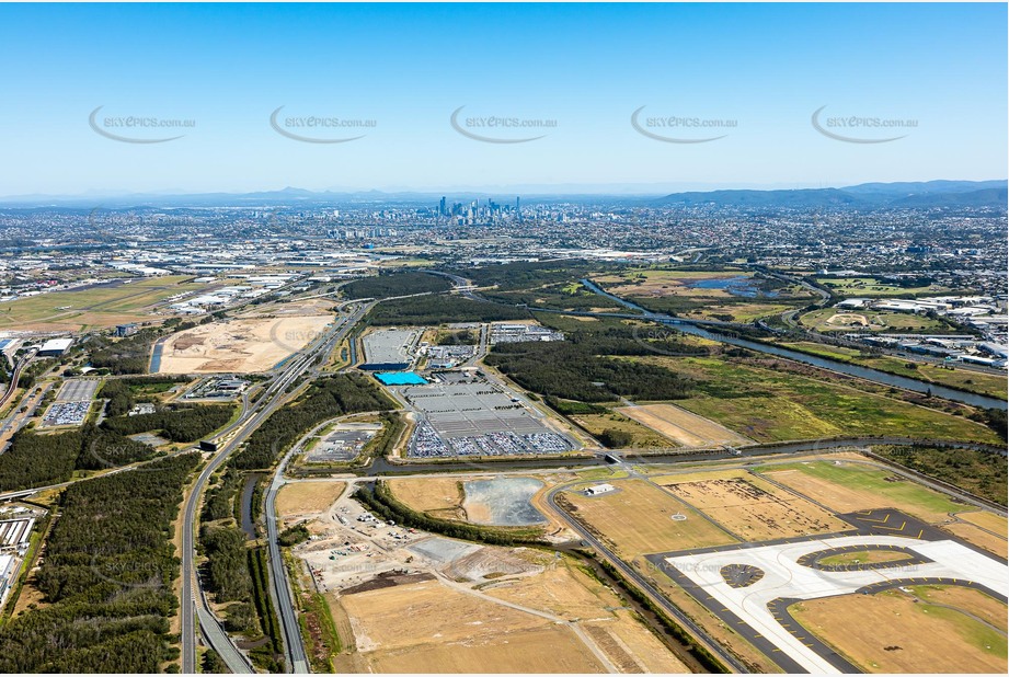 Aerial Photo Brisbane Airport QLD Aerial Photography